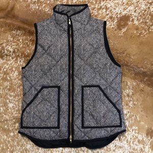 JCrew trendy puffer vest
